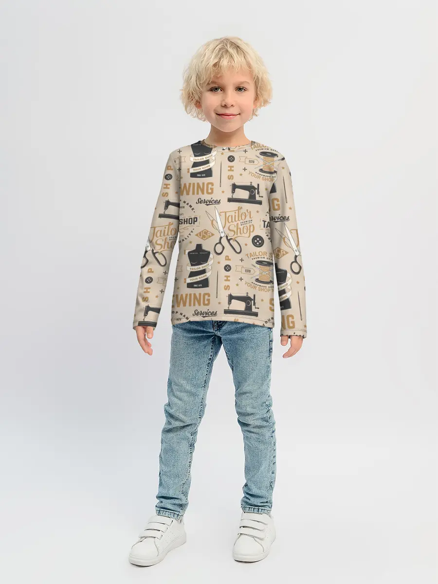 Детский лонгслив / sewing