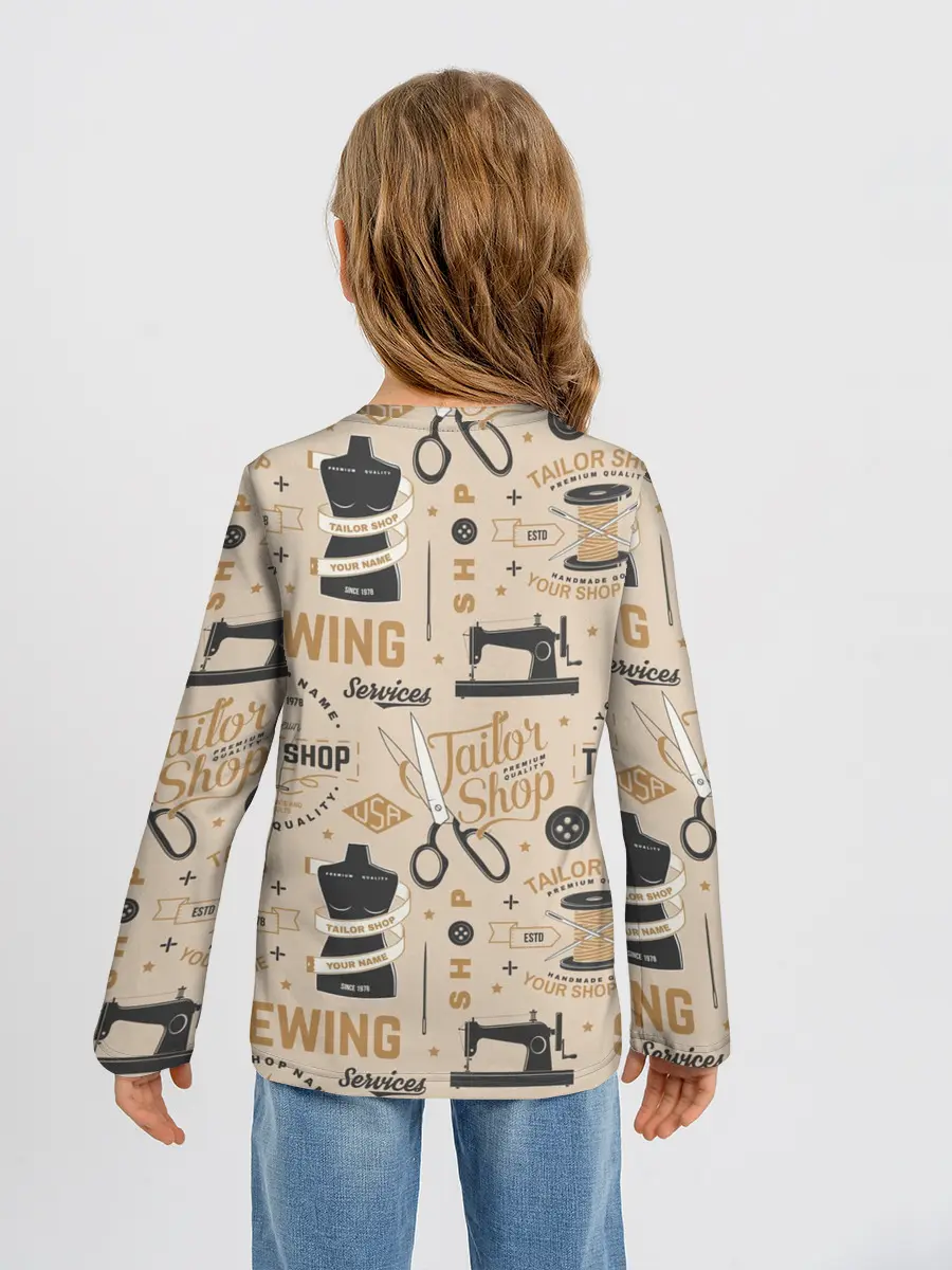 Детский лонгслив / sewing