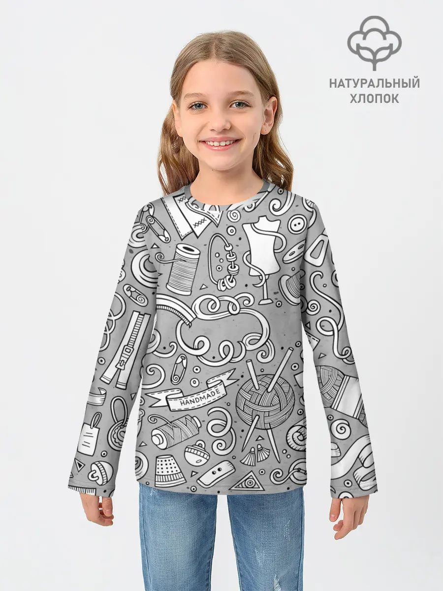 Детский лонгслив / handmade