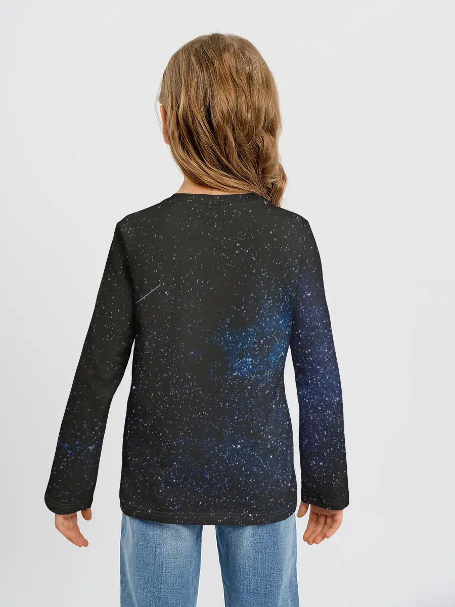 Детский лонгслив / galaxy BoJack