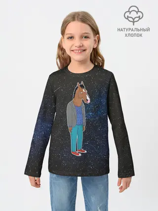 Детский лонгслив / galaxy BoJack