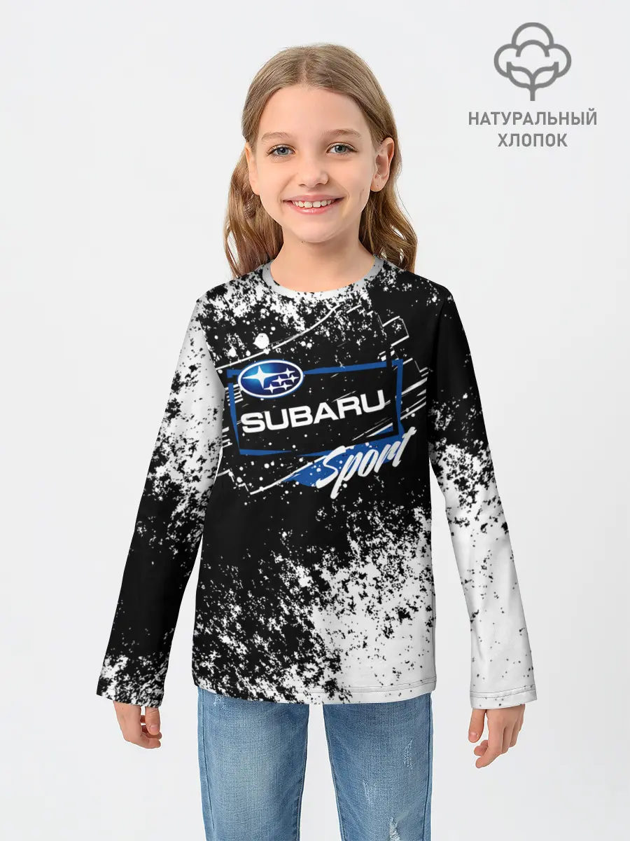 Детский лонгслив / SUBARU SPORT