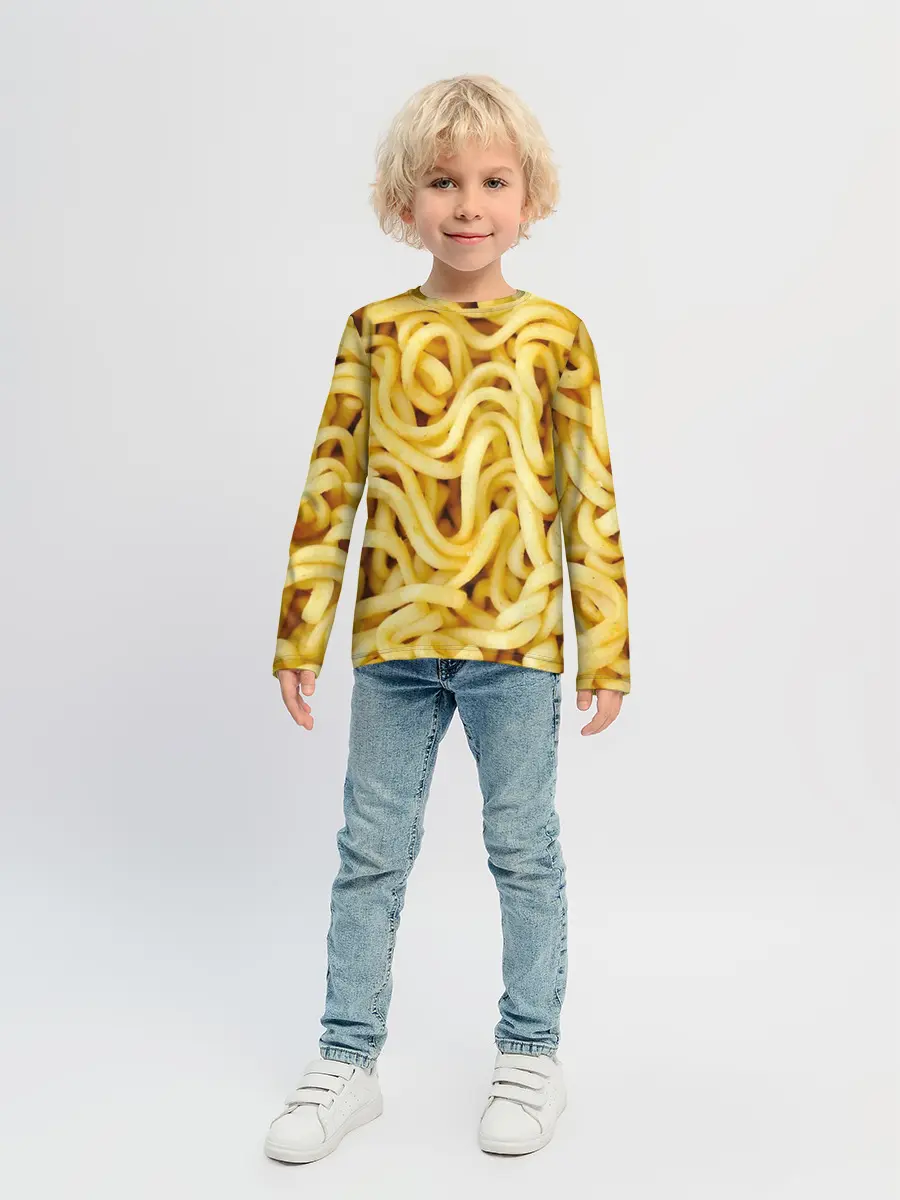 Детский лонгслив / Лапша