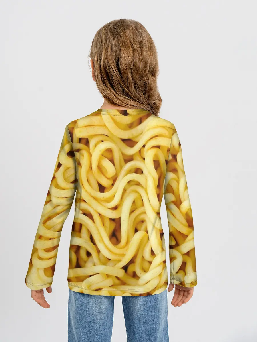 Детский лонгслив / Лапша