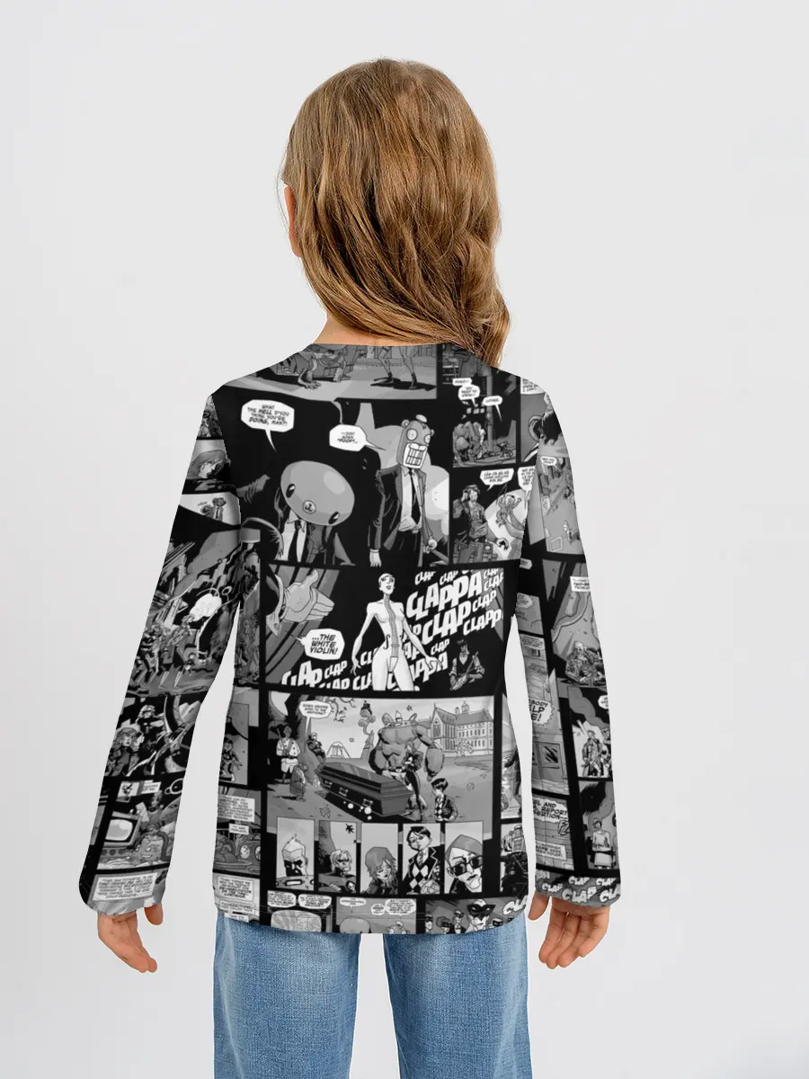 Детский лонгслив / Академия Амбрелла