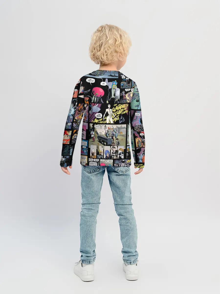 Детский лонгслив / Академия Амбрелла