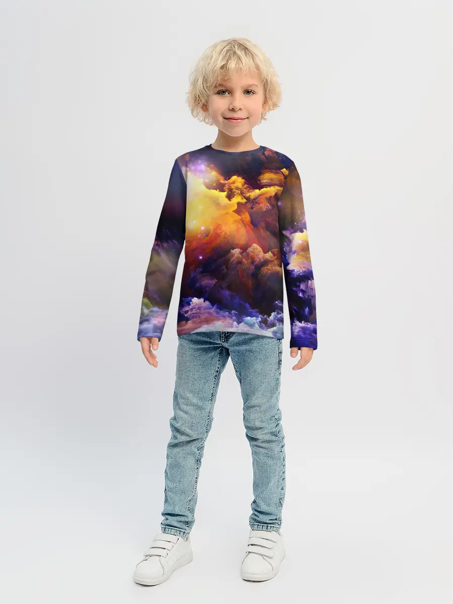 Детский лонгслив / Яркий свет