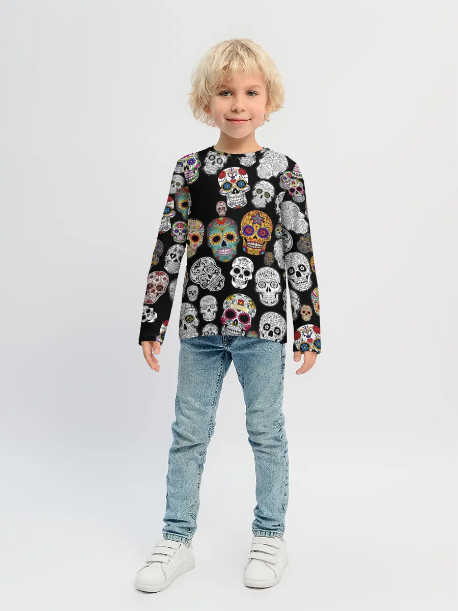 Детский лонгслив / Мексиканский праздник