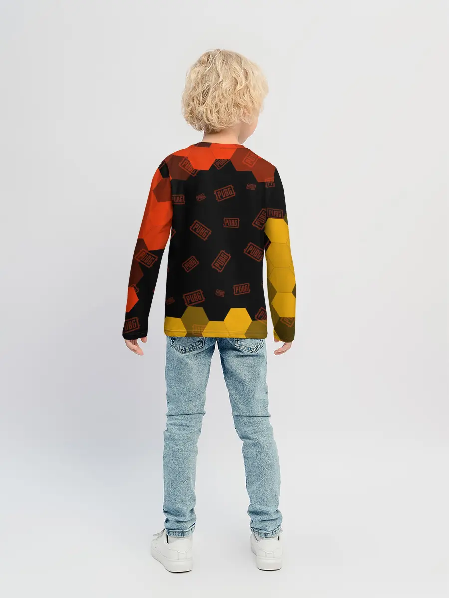 Детский лонгслив / PUBG / ПАБГ