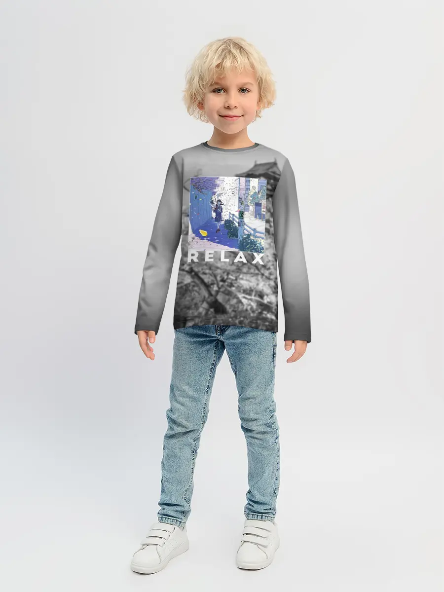 Детский лонгслив / Relax