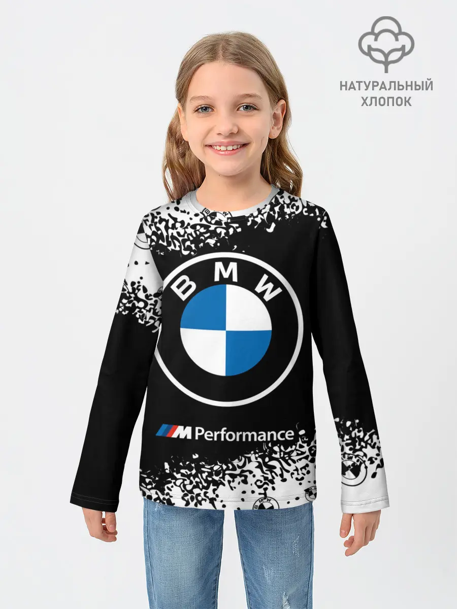 Детский лонгслив / BMW / БМВ