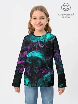 Детский лонгслив / ТЕКСТУРЫ