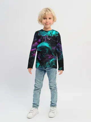 Детский лонгслив / ТЕКСТУРЫ