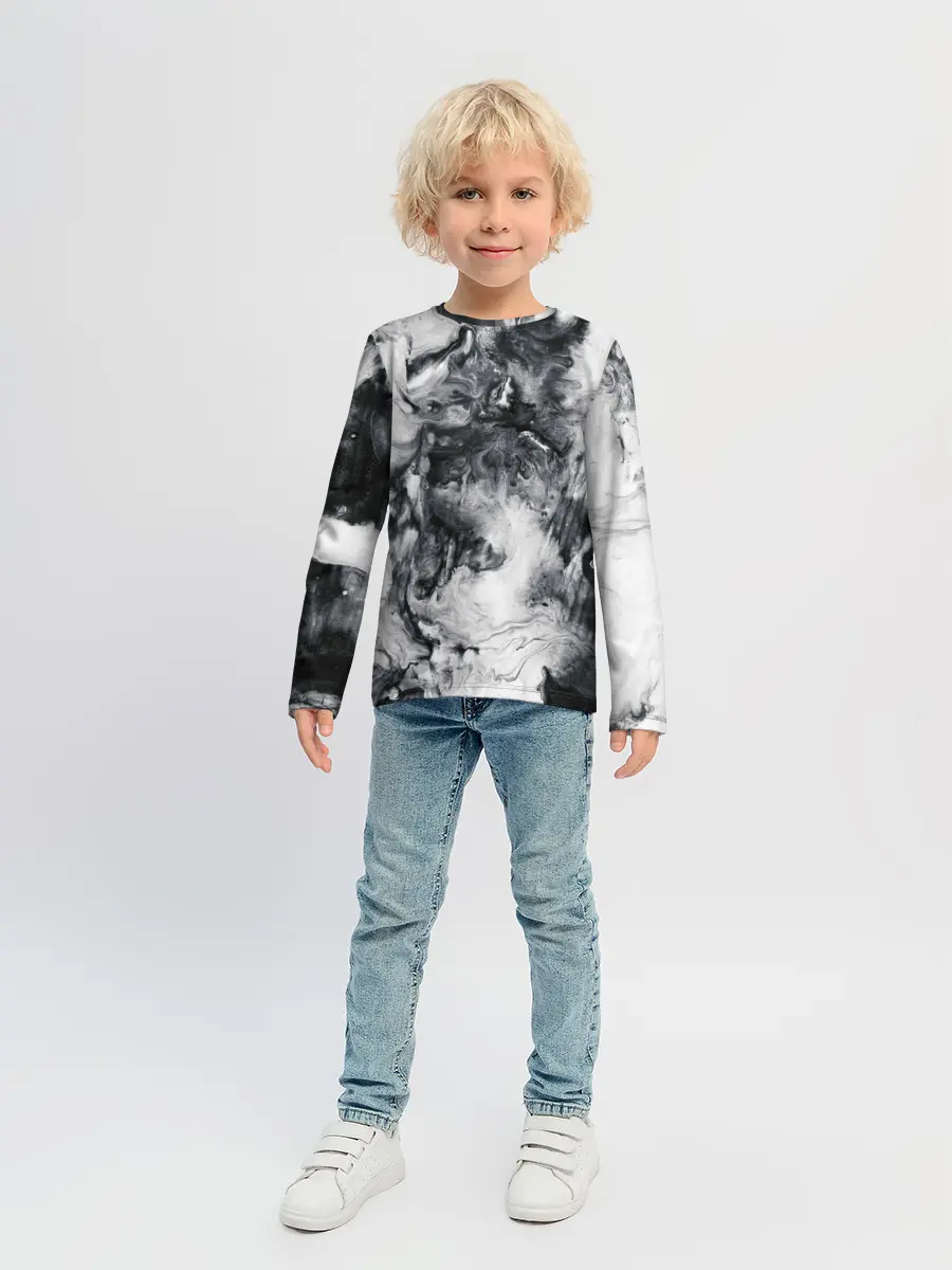 Детский лонгслив / МРАМОР
