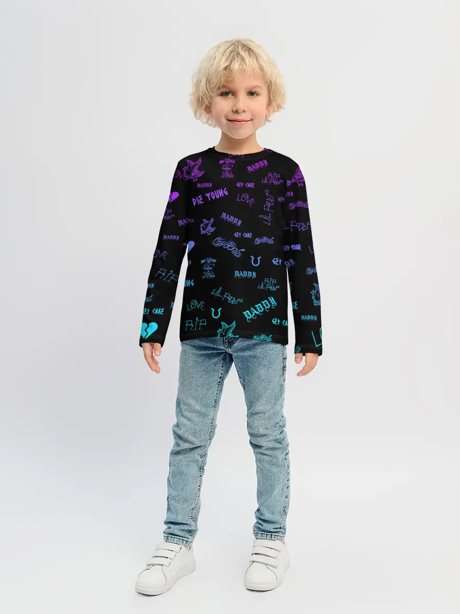 Детский лонгслив / Lil Peep