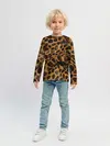 Детский лонгслив / Леопард