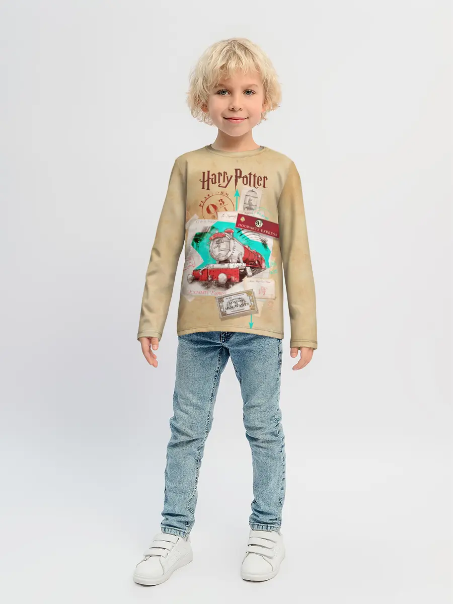 Детский лонгслив / Harry Potter Hogwarts Express