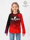Детский лонгслив / CS GO | КС ГО