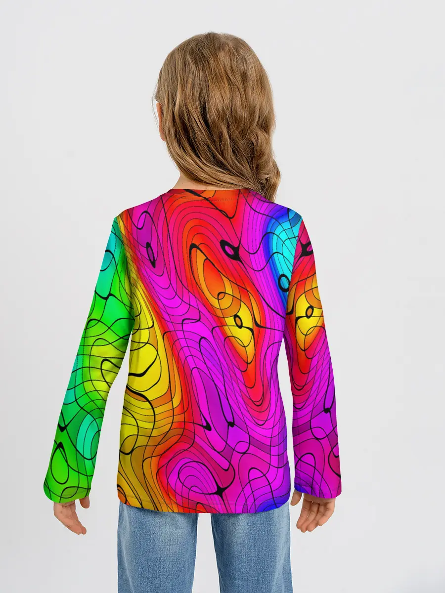 Детский лонгслив / Fall Guys