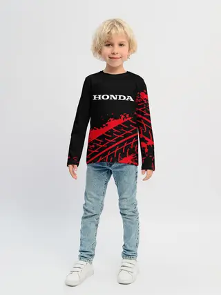 Детский лонгслив / HONDA / ХОНДА
