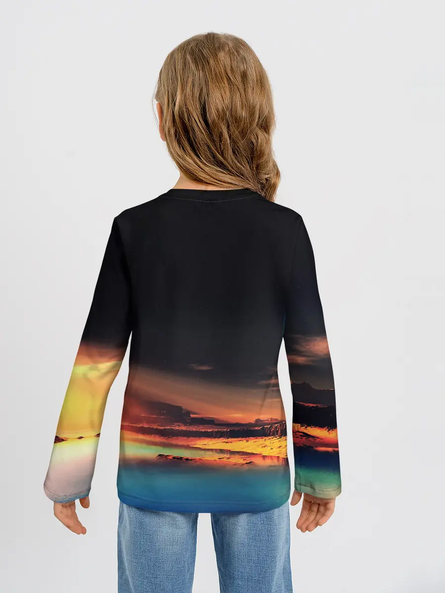 Детский лонгслив / Марс