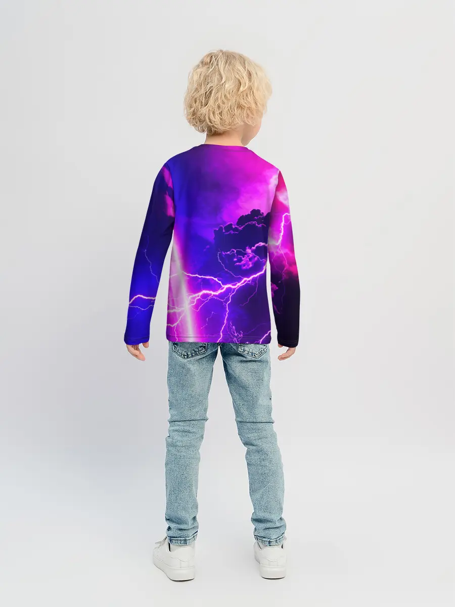 Детский лонгслив / Гроза