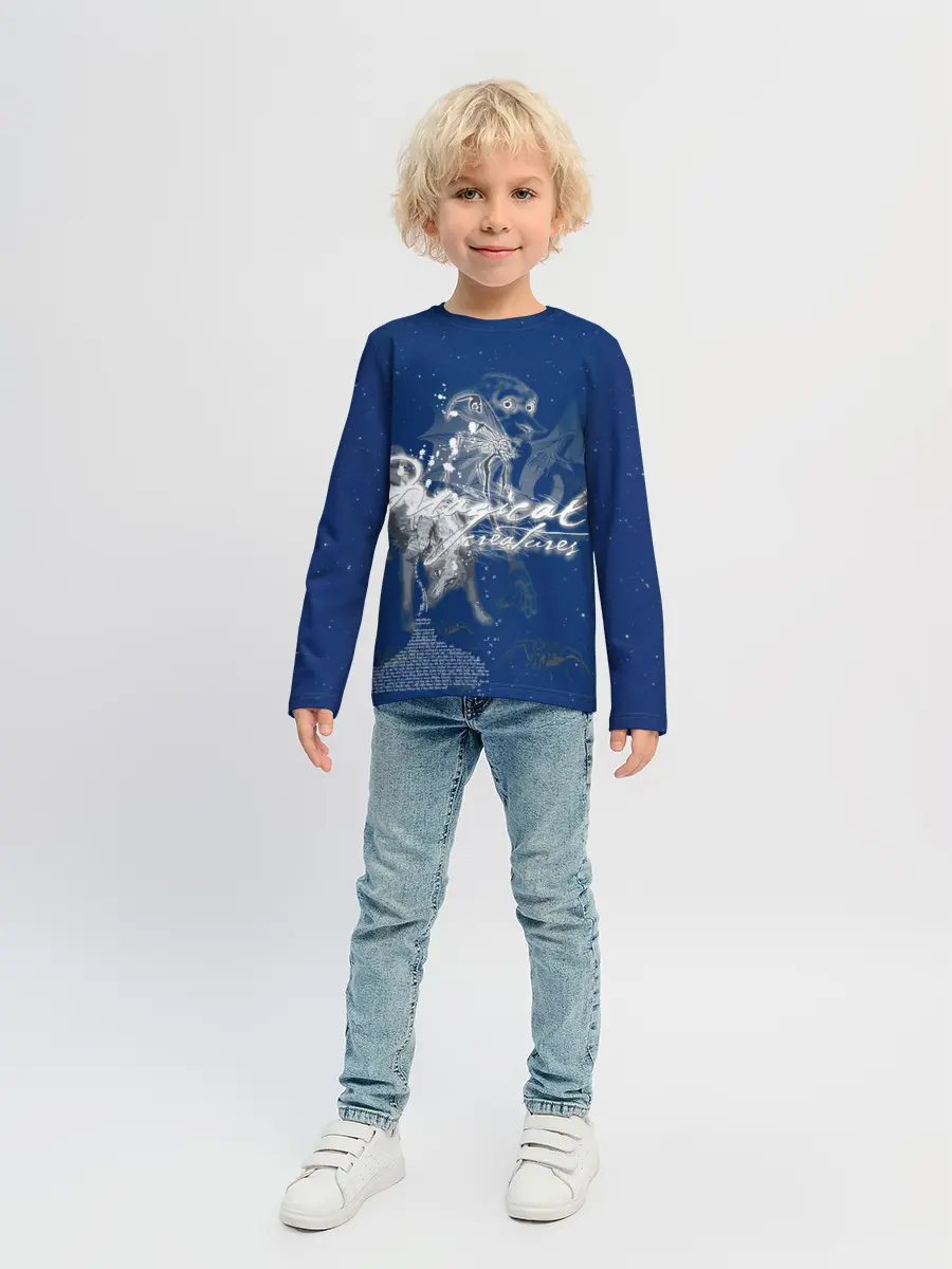 Детский лонгслив / Magical Creatures