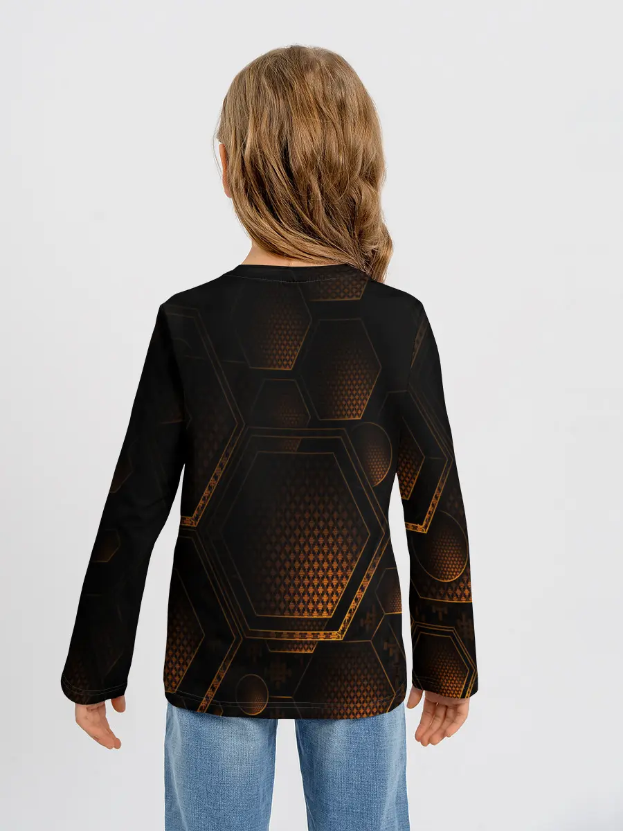 Детский лонгслив / текстура