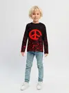 Детский лонгслив / Peace Banksy