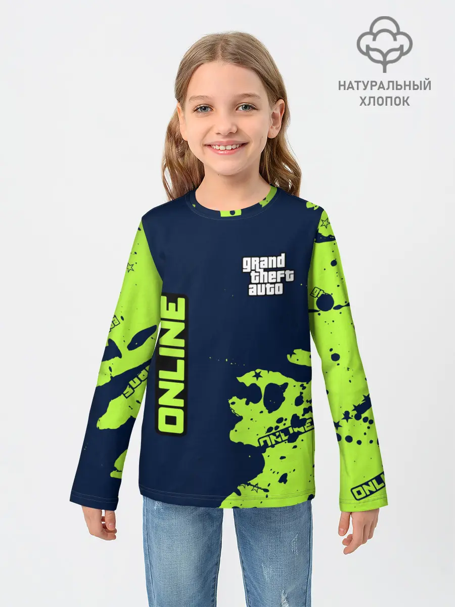 Детский лонгслив / GTA ONLINE / ГТА ОНЛАЙН