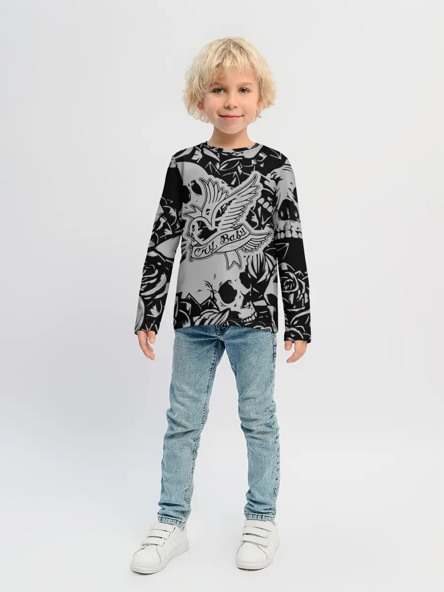 Детский лонгслив / Lil Peep