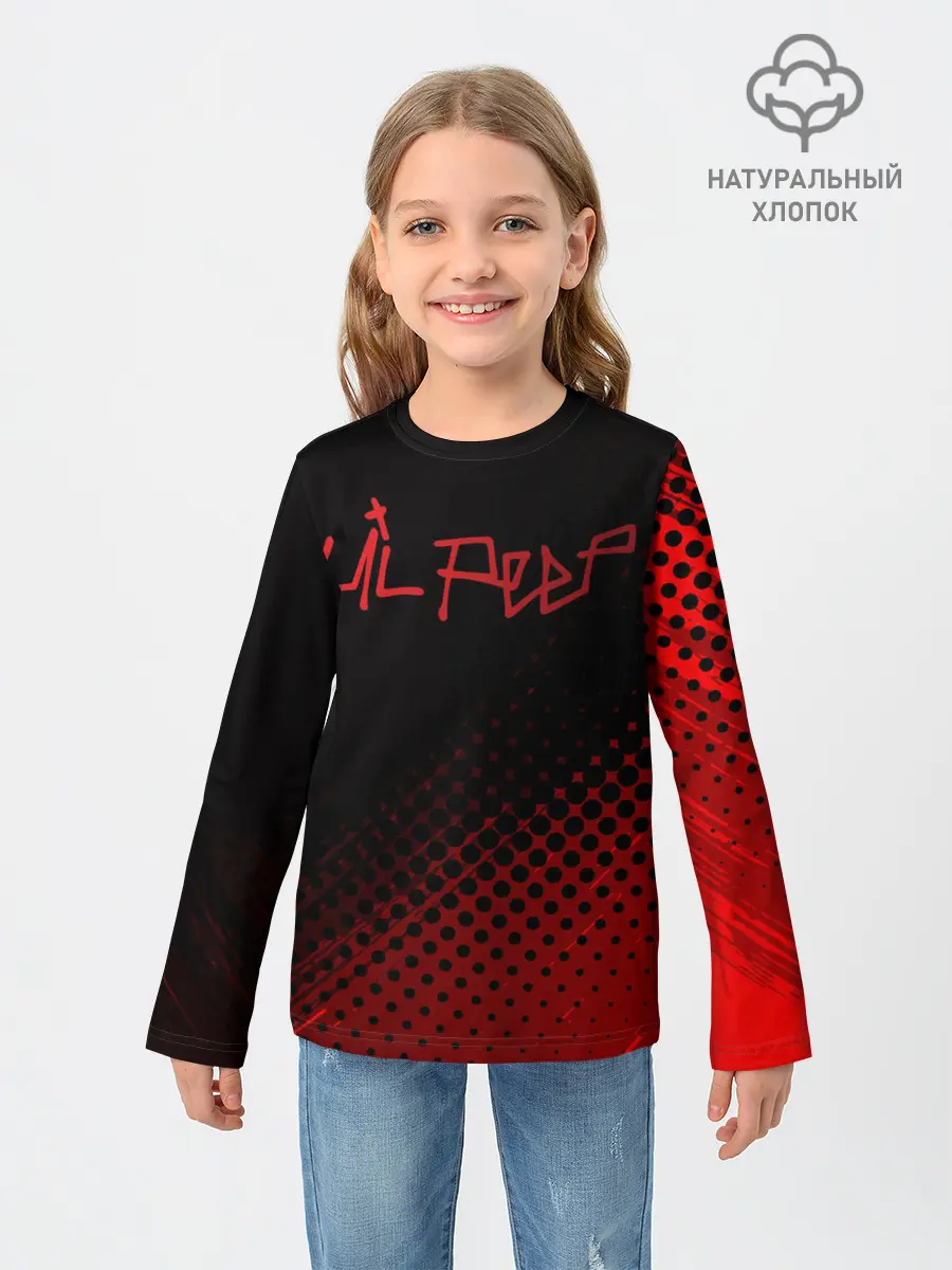 Детский лонгслив / Lil Peep