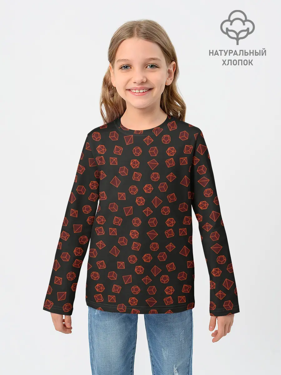 Детский лонгслив / Дайс D&D