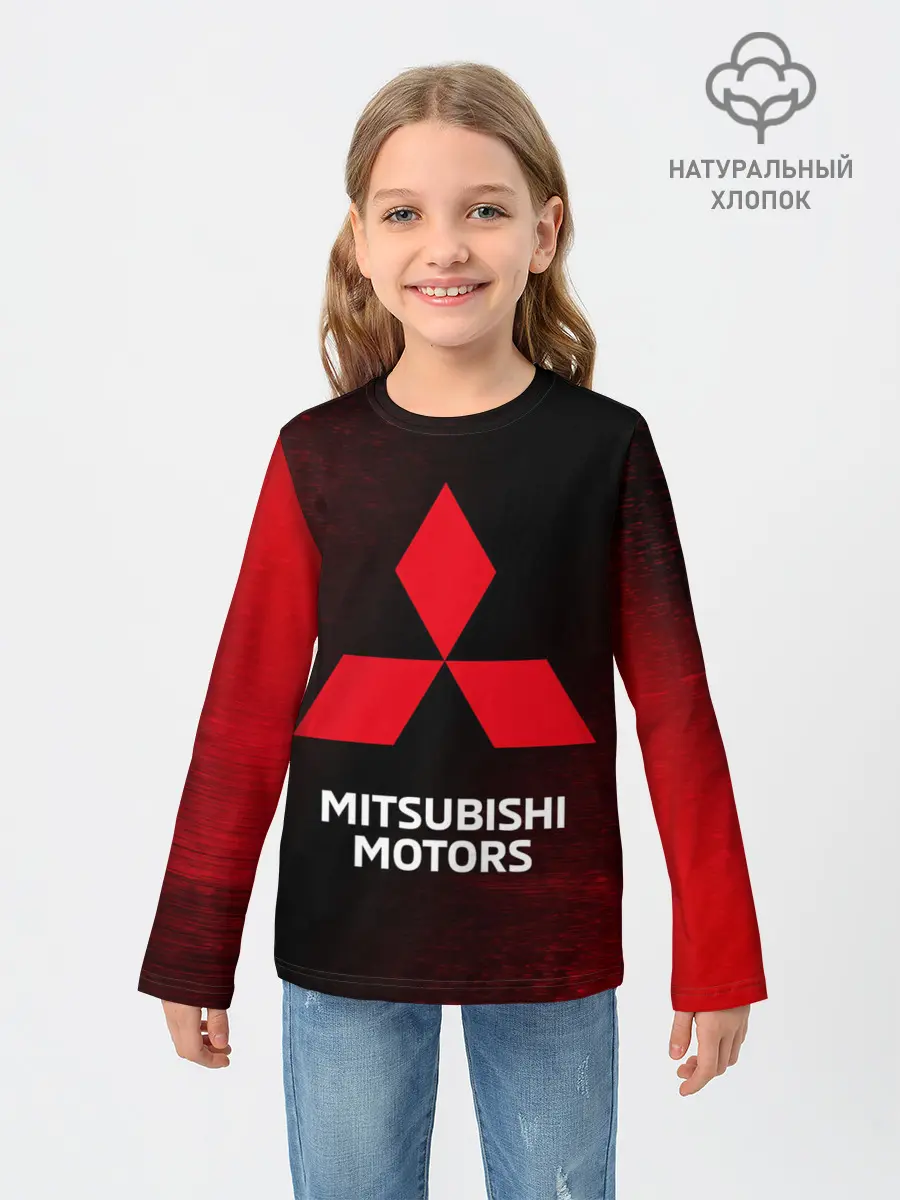 Детский лонгслив / MITSUBISHI / МИТСУБИСИ