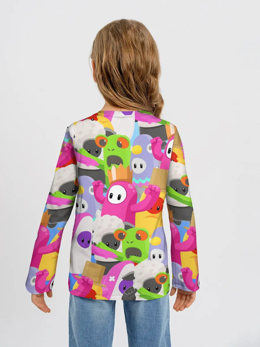 Детский лонгслив / Fall Guys