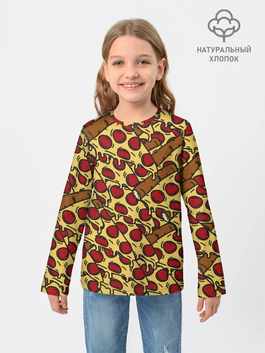 Детский лонгслив / ПРАВИЛЬНОЕ ПИТАНИЕ