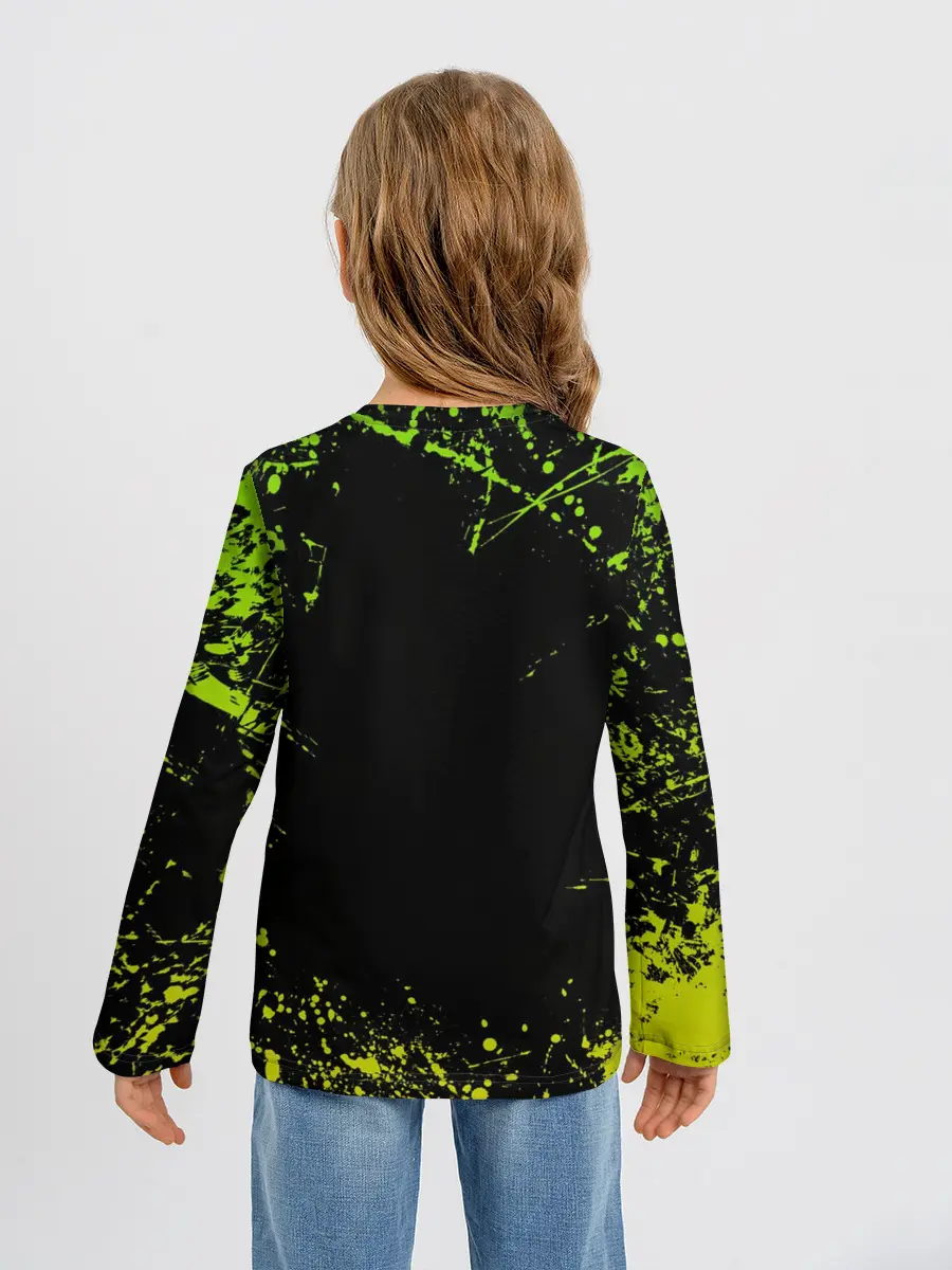 Детский лонгслив / Minecraft / Майнкрафт