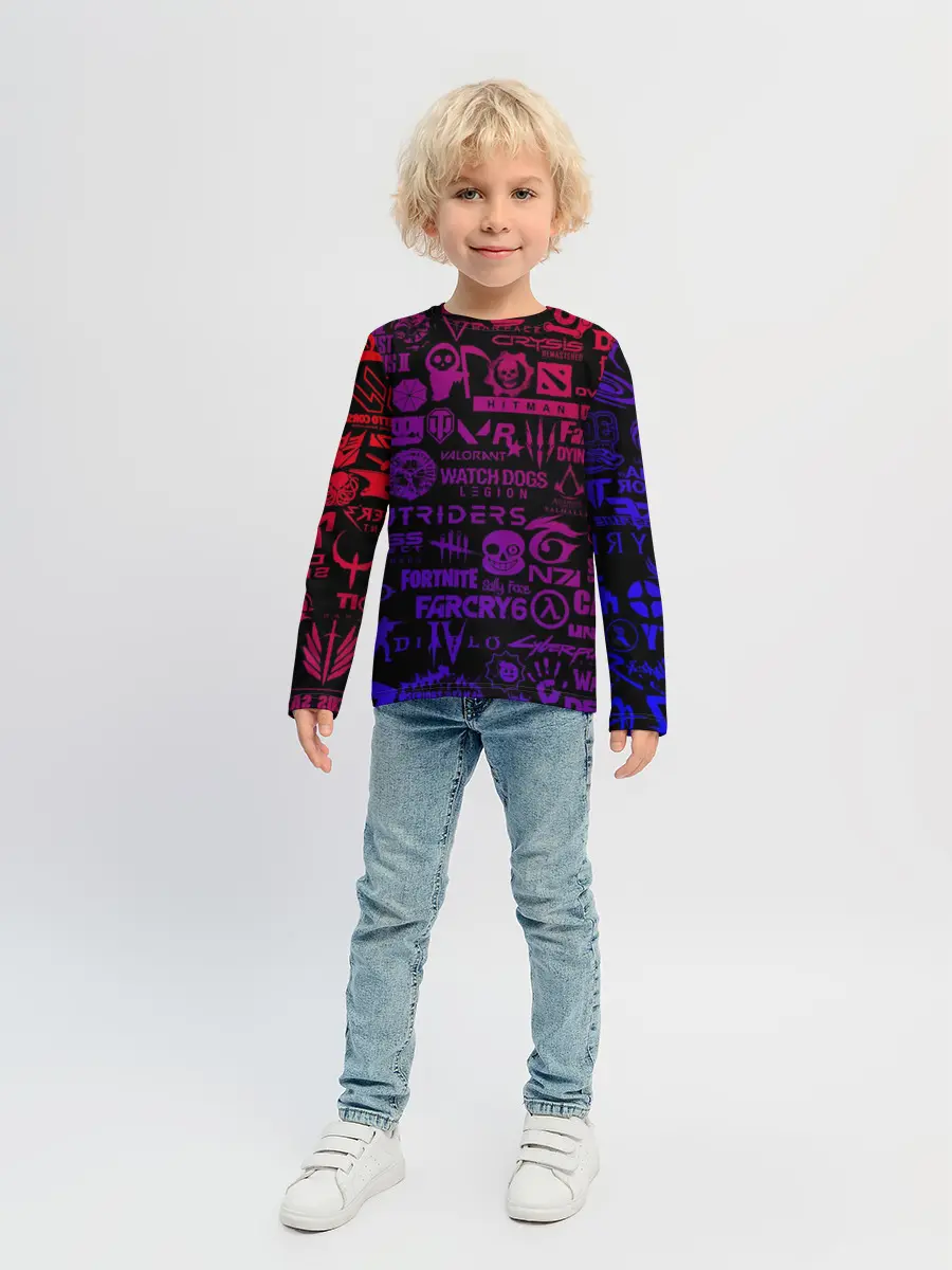 Детский лонгслив / Лучшие Игры | 2014-2021