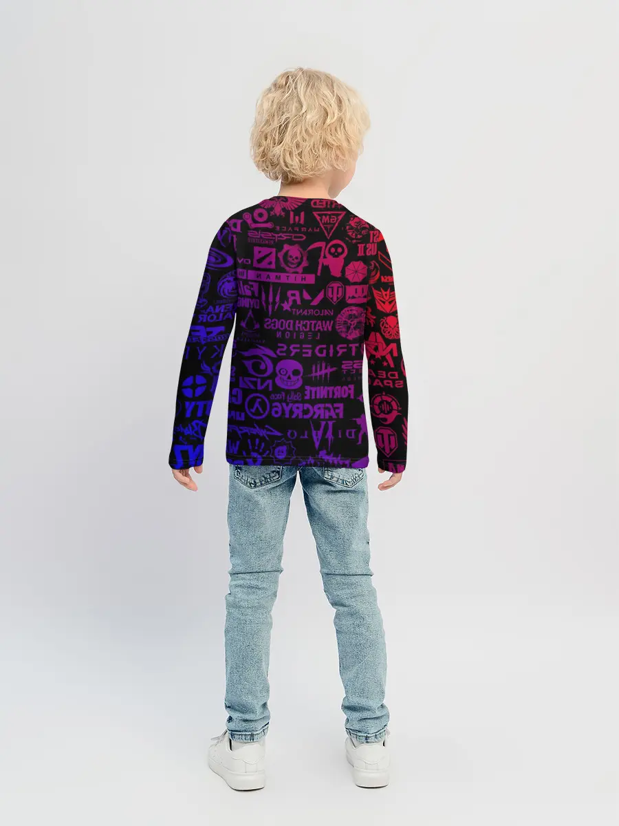 Детский лонгслив / Лучшие Игры | 2014-2021