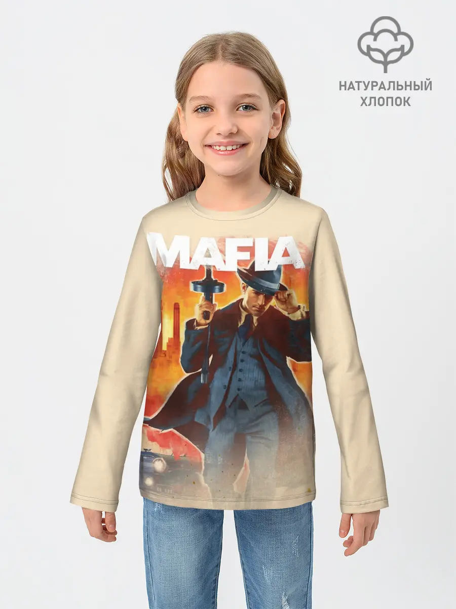 Детский лонгслив / Mafia