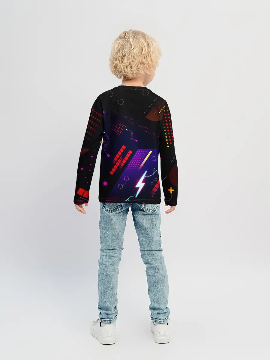 Детский лонгслив / Sonic | Соник