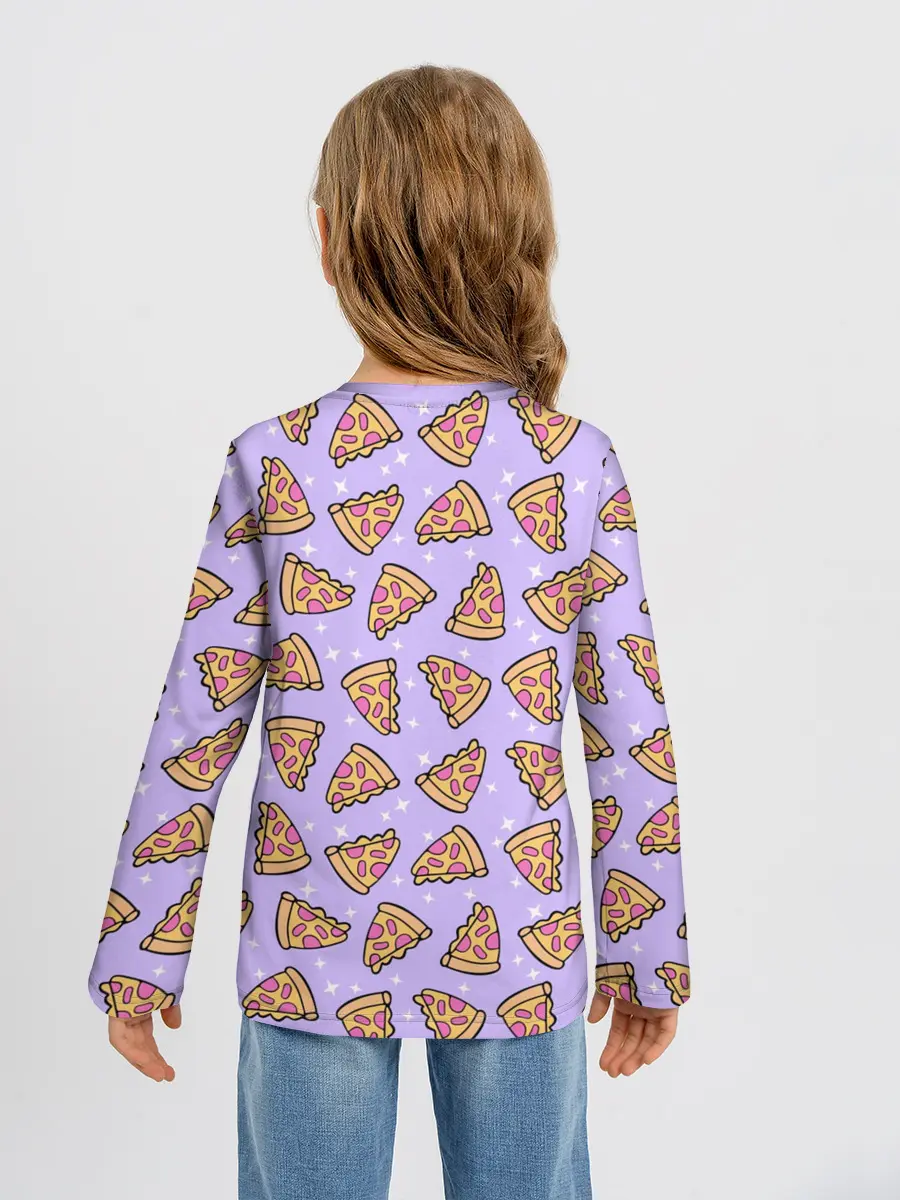 Детский лонгслив / ВОЛШЕБНАЯ ПИЦЦА