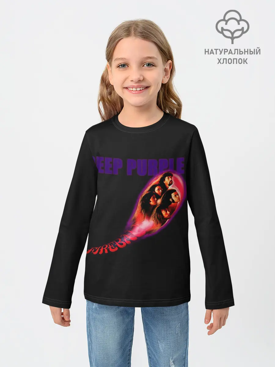 Детский лонгслив / Deep Purple