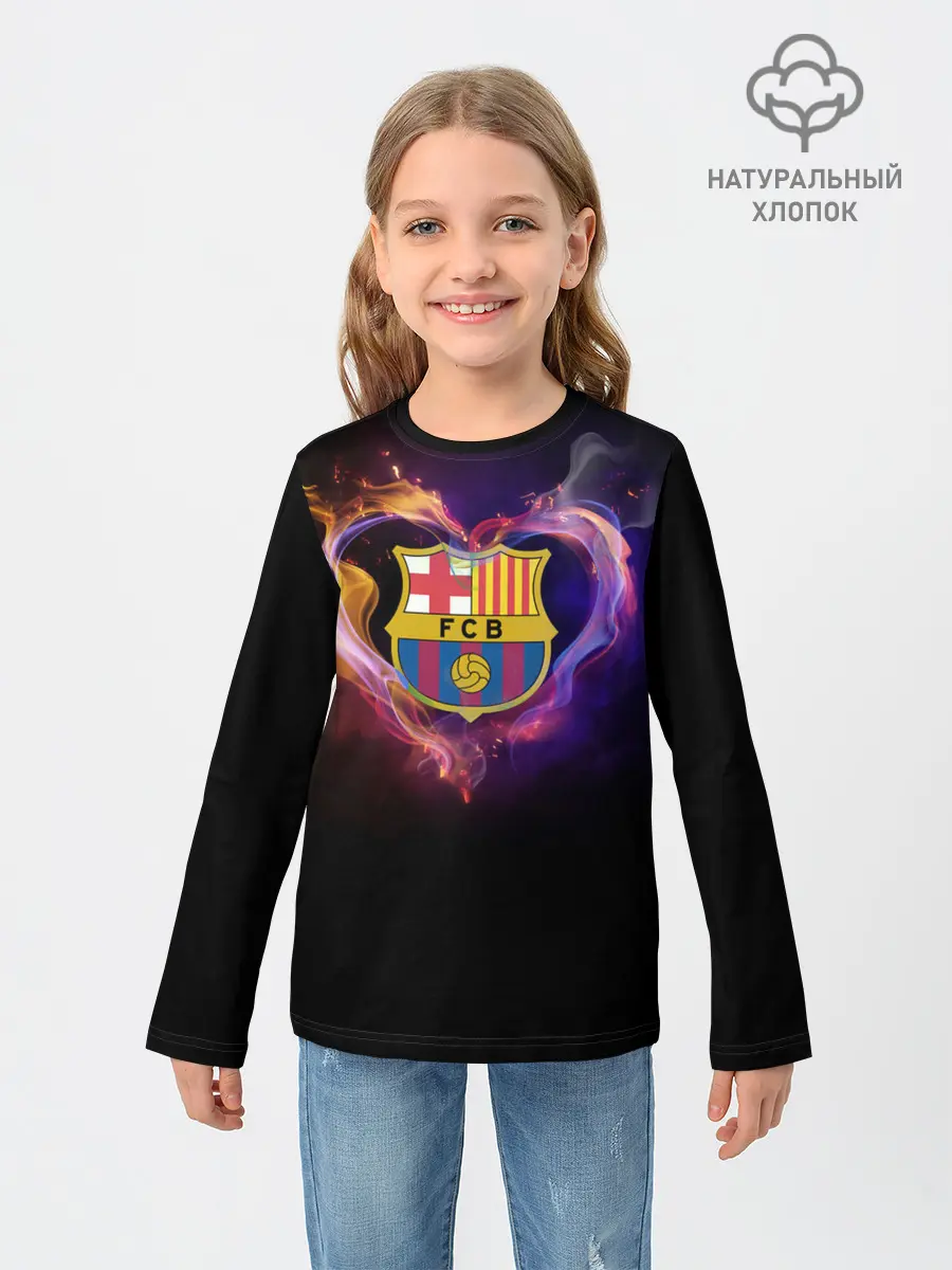 Детский лонгслив / Barcelona