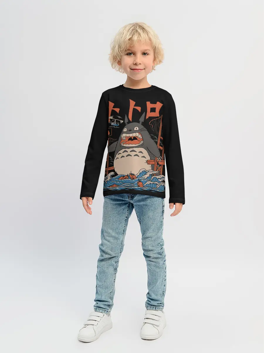 Детский лонгслив / Тоторо Кайдзю