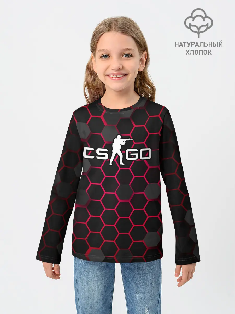 Детский лонгслив / COUNTER STRIKE