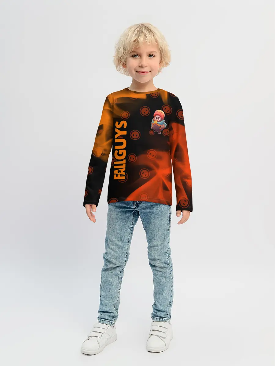 Детский лонгслив / FALL GUYS HALF-LIFE / ФОЛ ГАЙС