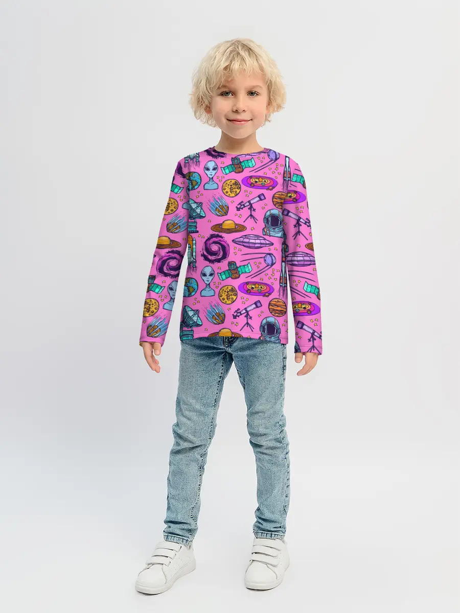 Детский лонгслив / Астрономия
