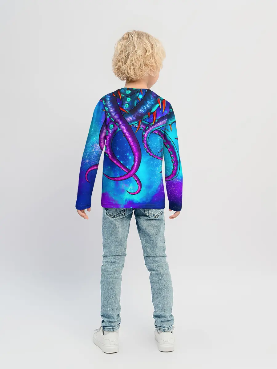 Детский лонгслив / Щупальца