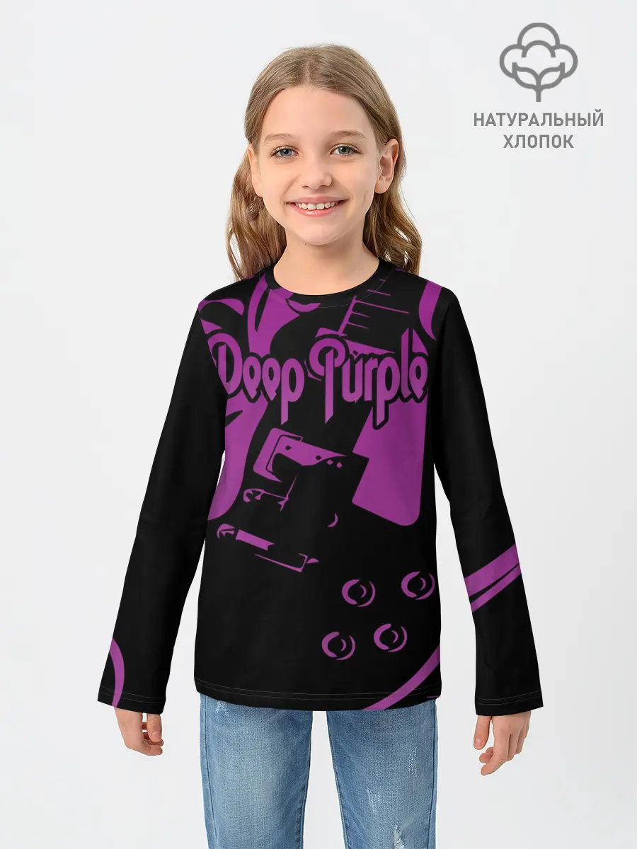 Детский лонгслив / Deep Purple